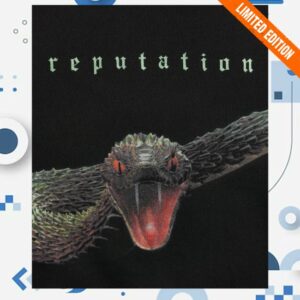 Taylor Swift Store Merch Reputation Album Snake Hoodie
