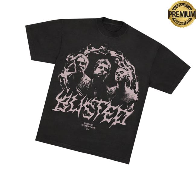 Busted Merch Store Heavy Metal T-Shirt Busted Merch Store Heavy Metal T-Shirt