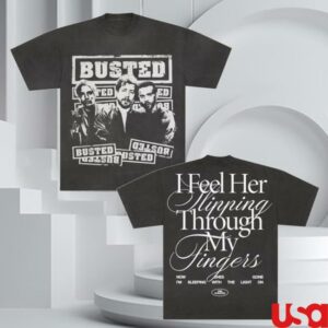 Busted Merch Store Song Lyric T-Shirt