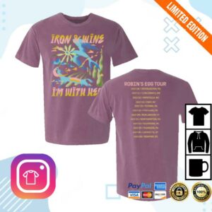 I’m With Her Merch Store 2025 I’m With Her And Iron And Wine Tour Shirt