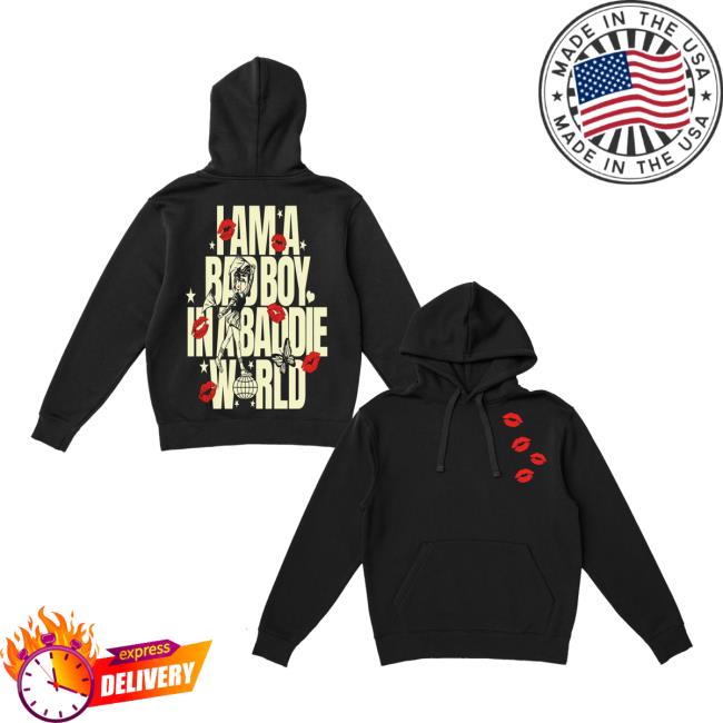 Baddies Lounge Store Merch Anna Hoodie Bad Boy Black Baddies Lounge Store Merch Anna Hoodie Bad Boy Black