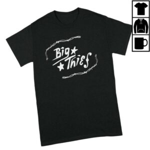 Big Thief Store Merch Barbed Wire T-Shirt
