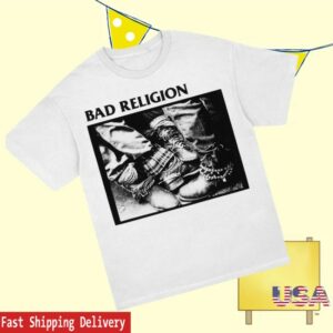 Bad Religion Store Merch 80-85 White T-Shirt