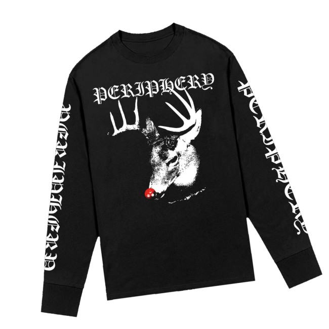 Periphery Store Merch Reindeer Long Sleeve Tee Periphery Store Merch Reindeer Long Sleeve Tee