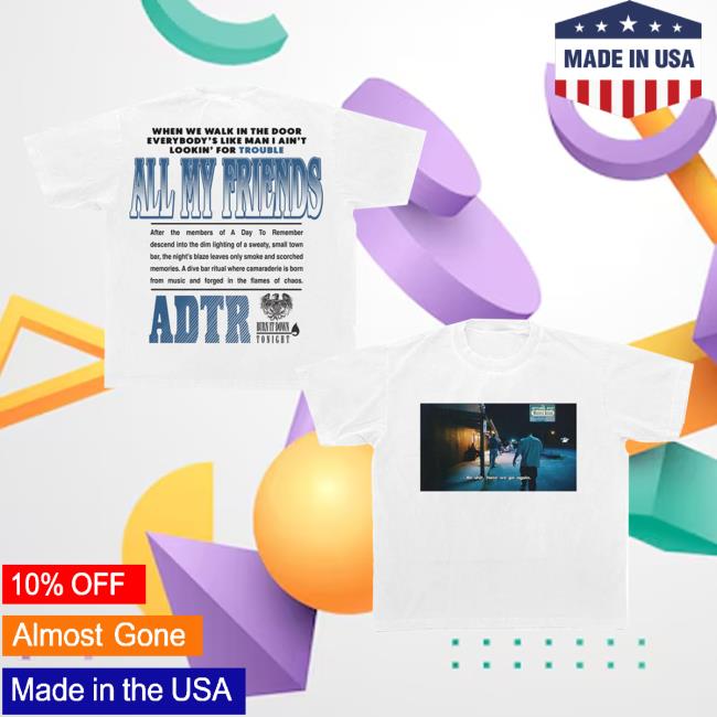 A Day To Remember Adtr Merch Store Lookin’ For Trouble Tee A Day To Remember Adtr Merch Store Lookin’ For Trouble Tee