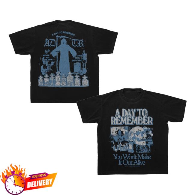 A Day To Remember Adtr Merch Store Mr. Highway Tee Black A Day To Remember Adtr Merch Store Mr. Highway Tee Black