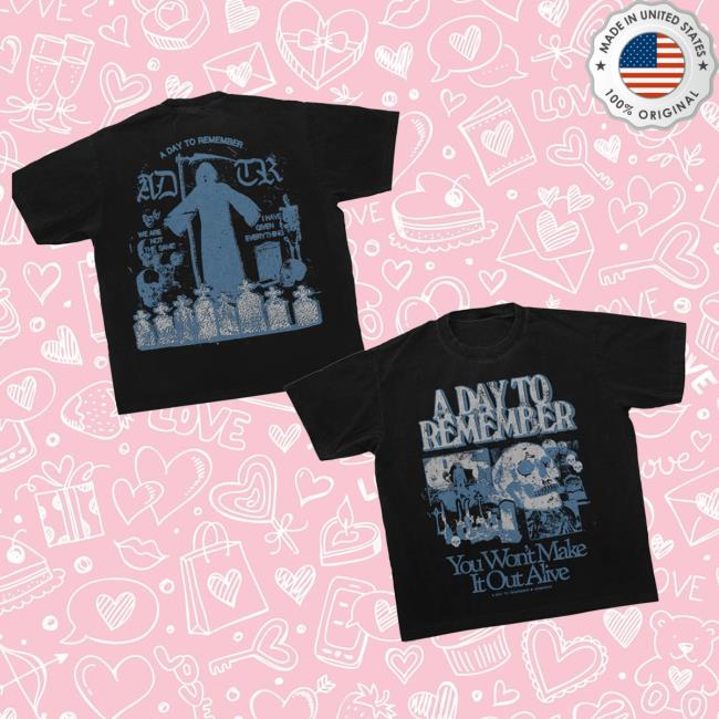 A Day To Remember Adtr Merch Store Mr. Highway Tee Black A Day To Remember Adtr Merch Store Mr. Highway Tee Black