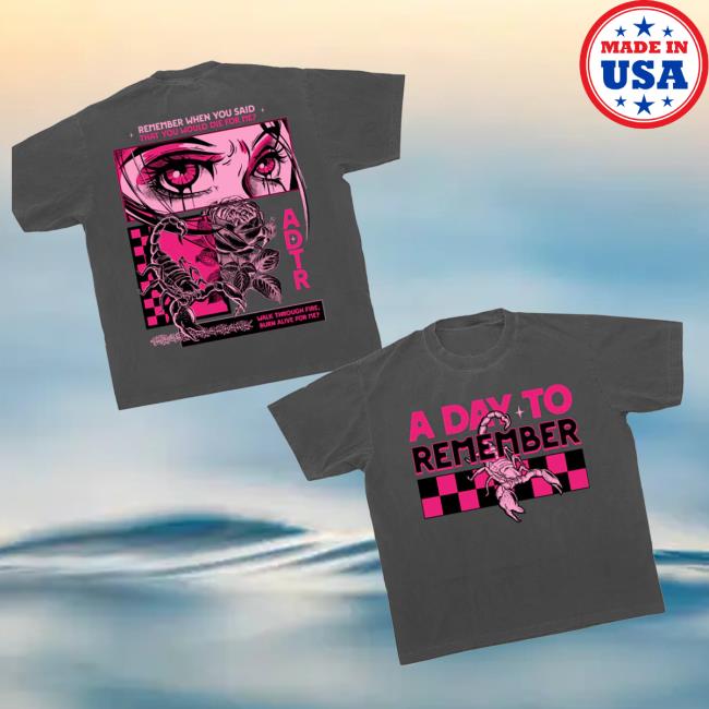 A Day To Remember Adtr Merch Store Scorpion Unisex Tee A Day To Remember Adtr Merch Store Scorpion Unisex Tee