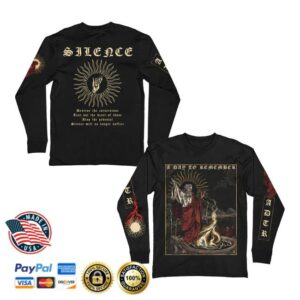 A Day To Remember Adtr Merch Store Silence Long Sleeve Tee