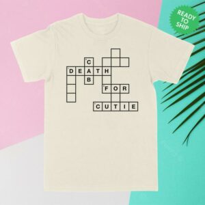 Death Cab For Cutie Merch Store Dcfc Crossword Tee