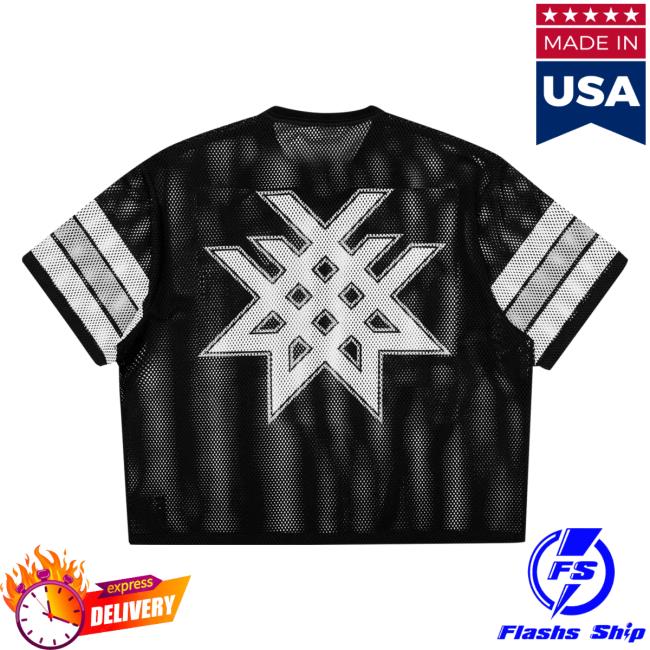 Wage War Merch Store Stigma Cropped Mesh Jersey Wage War Merch Store Stigma Cropped Mesh Jersey