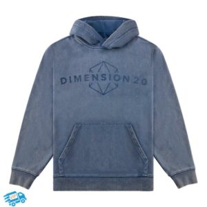 Dropout Tv Merch Store Dimension 20 Washed Hoodie