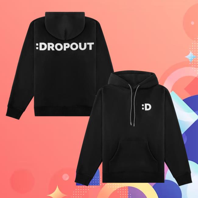 Dropout Tv Merch Store Dropout Reflective Hoodie Dropout Tv Merch Store Dropout Reflective Hoodie