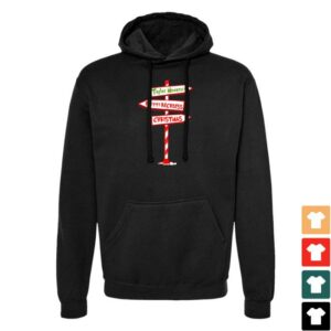Fearless Records Merch Store The Pretty Reckless Holiday Sign Hoodie
