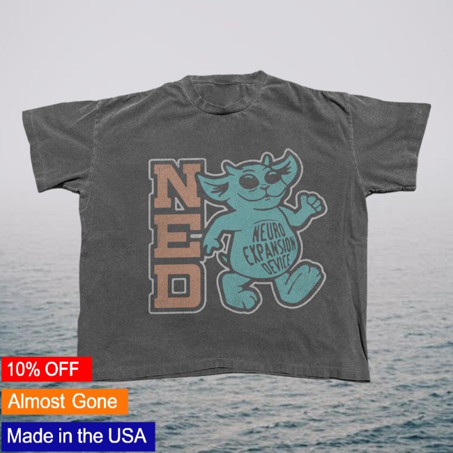 Ned Bayou Store Merch Neuro Expansion Grey T-Shirt Ned Bayou Store Merch Neuro Expansion Grey T-Shirt