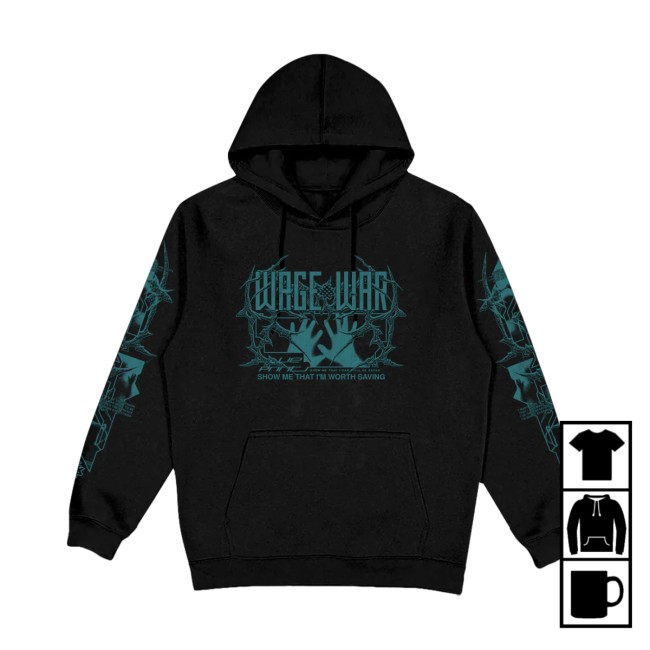 Wage War Band Store Merch Blueprints Hoodie Wage War Band Store Merch Blueprints Hoodie