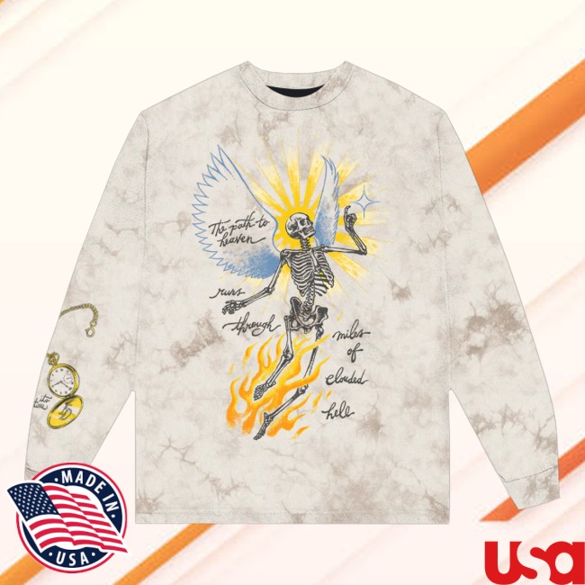 Imagine Dragons Store Merch It’s Time Brown Tie Dye Long Sleeve Imagine Dragons Store Merch It’s Time Brown Tie Dye Long Sleeve