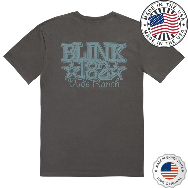 Blink 182 Store Merch Dude Ranch T-Shirt Blink 182 Store Merch Dude Ranch T-Shirt