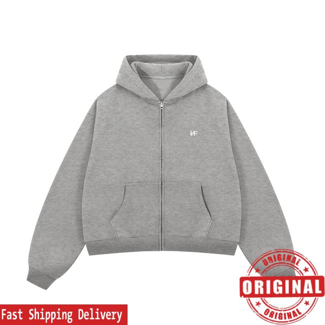 Nf Fear Music Merch Store Grey Nf Zip Hoodie Nf Fear Music Merch Store Grey Nf Zip Hoodie