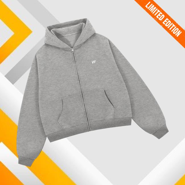 Nf Fear Music Merch Store Grey Nf Zip Hoodie Nf Fear Music Merch Store Grey Nf Zip Hoodie