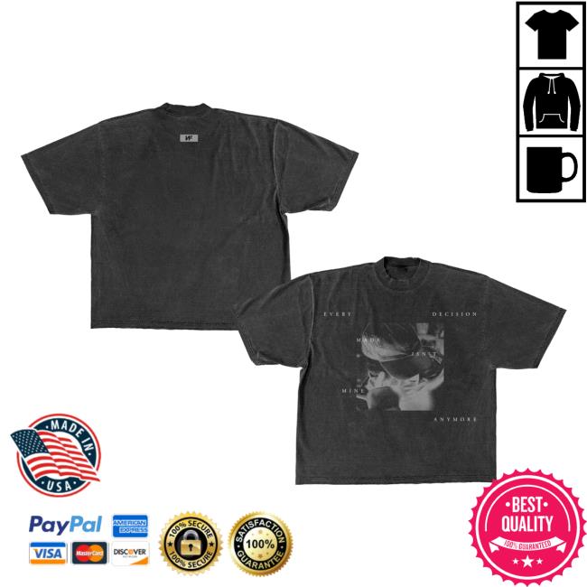 Nf Fear Music Merch Store Shadow Decision T-Shirt Nf Fear Music Merch Store Shadow Decision T-Shirt