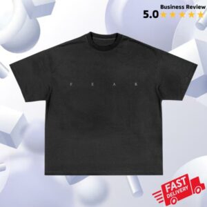 Nf Fear Music Merch Store Vintage Black Fear Photo T-Shirt