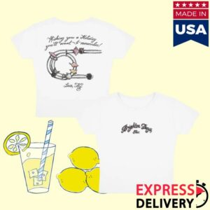 Ariana Grande Merch Store Brighter Days Inc. Holiday Baby T-Shirt