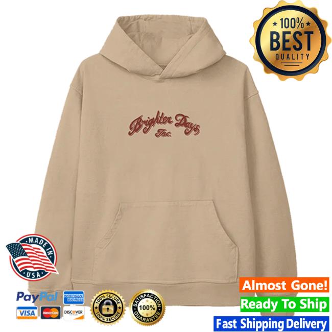 Ariana Grande Merch Store Brighter Days Inc. Holiday Hoodie Ariana Grande Merch Store Brighter Days Inc. Holiday Hoodie