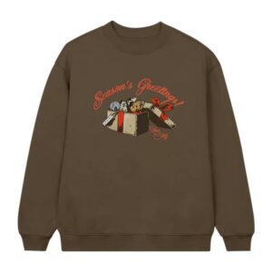 Ariana Grande Merch Store Seasons Greetings Crewneck