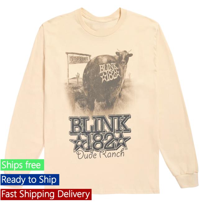 Blink182 Merch Store Dude Ranch Longsleeve Blink182 Merch Store Dude Ranch Longsleeve