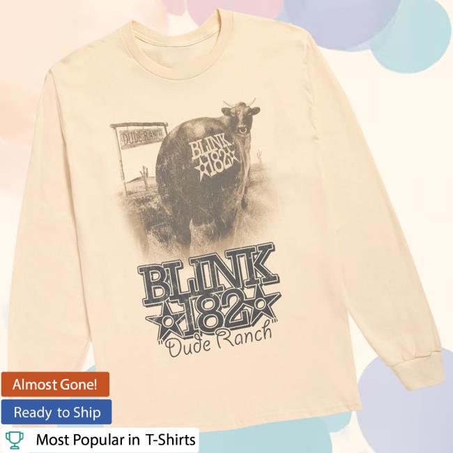 Blink182 Merch Store Dude Ranch Longsleeve Blink182 Merch Store Dude Ranch Longsleeve