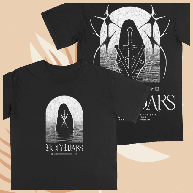 Rise Records Store Merch Holy Wars I Feel Everything Black T-Shirt Rise Records Store Merch Holy Wars I Feel Everything Black T-Shirt