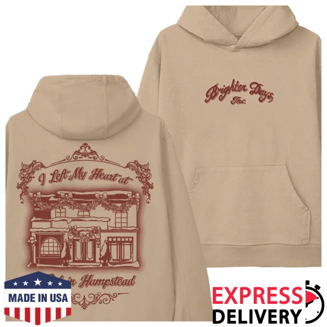 Ariana Grande Store Merch Brighter Days Inc. Holiday Hoodie Ariana Grande Store Merch Brighter Days Inc. Holiday Hoodie