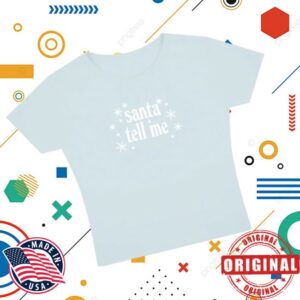 Ariana Grande Store Merch Santa Tell Me Baby T-Shirt