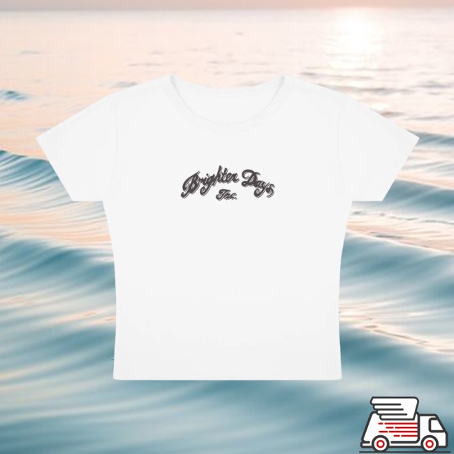 Ariana Grande Store Merch Brighter Days Inc. Holiday Baby T-Shirt Ariana Grande Store Merch Brighter Days Inc. Holiday Baby T-Shirt