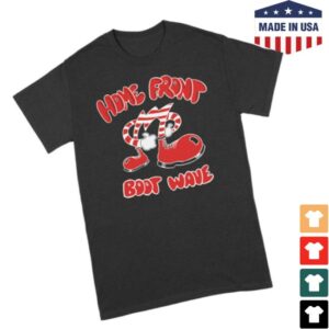 Homefront Store Merch Boot Wave Black Tee