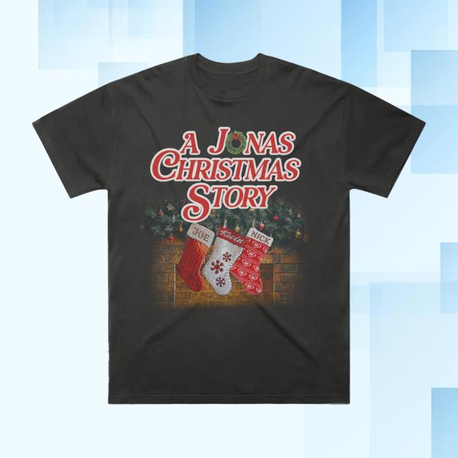 Jonas Brothers Merch Store A Jonas Christmas Story Tee Jonas Brothers Merch Store A Jonas Christmas Story Tee