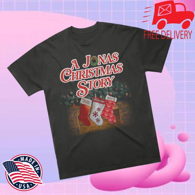 Jonas Brothers Merch Store A Jonas Christmas Story Tee Jonas Brothers Merch Store A Jonas Christmas Story Tee
