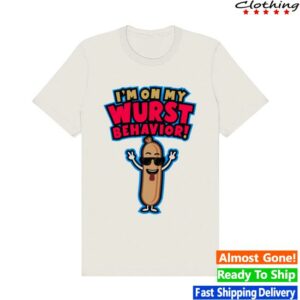 Jonas Brothers Merch Store I’m On My Wurst Behavior Tee