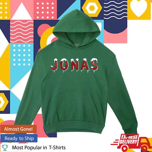 Jonas Brothers Merch Store Jonas Holiday Ice Hoodie Jonas Brothers Merch Store Jonas Holiday Ice Hoodie