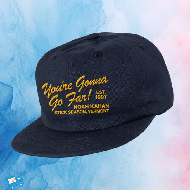 Noah Kahan Merch Store You’re Gonna Go Far Cap Noah Kahan Merch Store You’re Gonna Go Far Cap