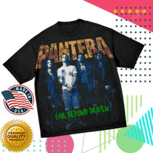 Pantera Store Merch Far Beyond Driven Jumbo Print T-Shirt