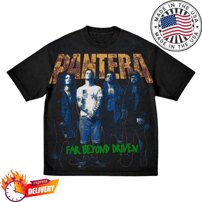 Pantera Store Merch Far Beyond Driven Jumbo Print T-Shirt Pantera Store Merch Far Beyond Driven Jumbo Print T-Shirt