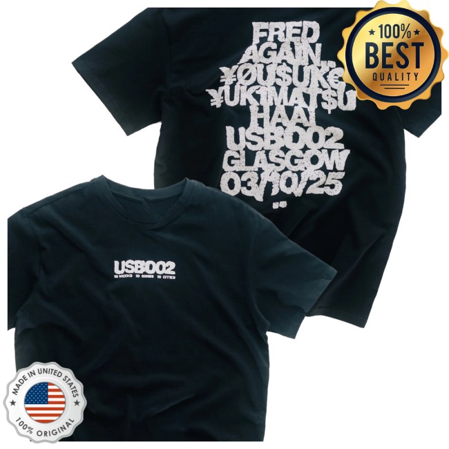 Fred Again Store Merch Lineup Tees Fred Again Store Merch Lineup Tees