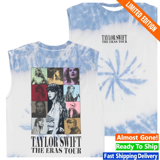 Taylor Swift Store Merch The Eras Tour Tie Dye Tank Top Taylor Swift Store Merch The Eras Tour Tie Dye Tank Top