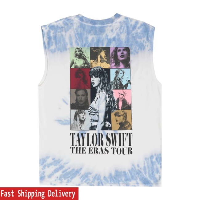 Taylor Swift Store Merch The Eras Tour Tie Dye Tank Top Taylor Swift Store Merch The Eras Tour Tie Dye Tank Top