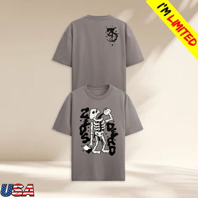 Zeds Dead Store Merch Zeds Dead Pressin Beanz Heavy Faded Gray Tee Zeds Dead Store Merch Zeds Dead Pressin Beanz Heavy Faded Gray Tee