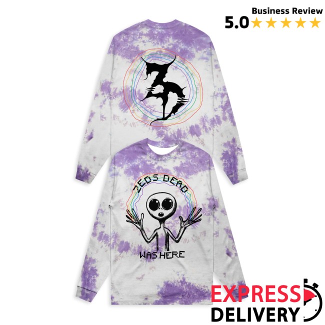Zeds Dead Store Merch Zeds Dead Was Here V.2 Tie Dye Longsleeve Zeds Dead Store Merch Zeds Dead Was Here V.2 Tie Dye Longsleeve