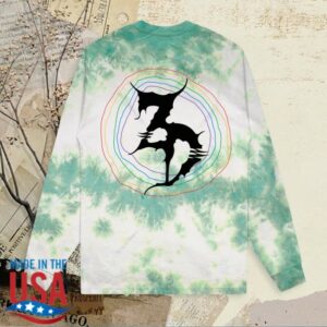 Zeds Dead Store Merch Zeds Dead Was Here V2 Tie Dye Long Sleeve