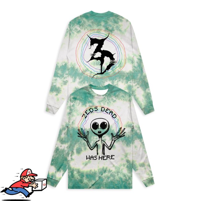 Zeds Dead Store Merch Zeds Dead Was Here V2 Tie Dye Long Sleeve Zeds Dead Store Merch Zeds Dead Was Here V2 Tie Dye Long Sleeve